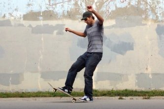 Image stop skateboard